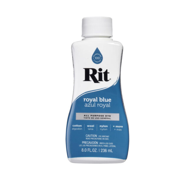 Rit Purpose Liquid Dye, 8 Oz, Royal Blue