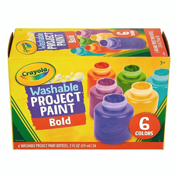 Crayola Washable Kids Paint (6ct), Paint Set for Kids