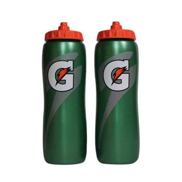 Gatorade 32 Oz Squeeze Water Sports Bottle - Pack of 2