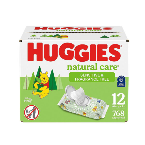 Huggies Natural Care Sensitive Baby Wipes