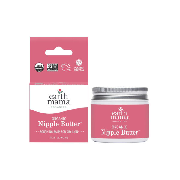 Organic Nipple Butter™ Breastfeeding Cream by Earth Mama